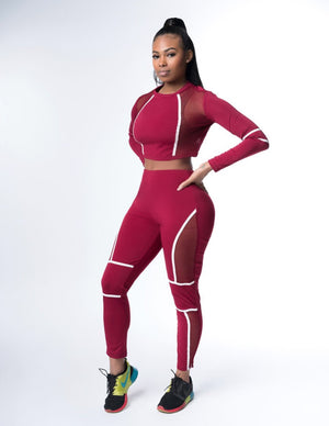 Burgundy Love Two-piece
