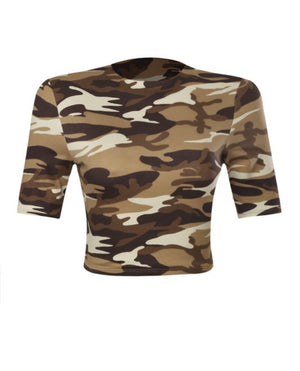 “Camouflage crop”