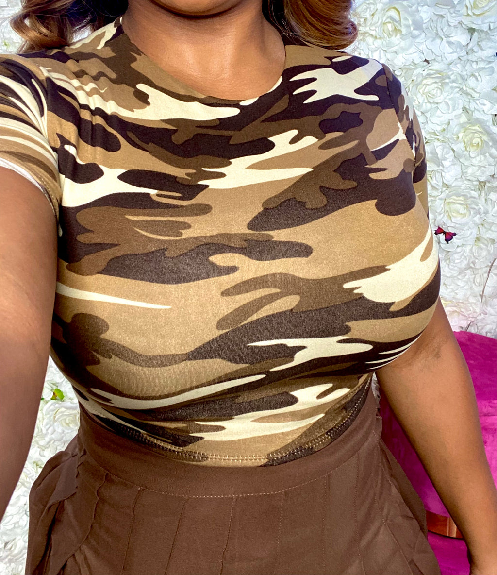 “Camouflage crop”