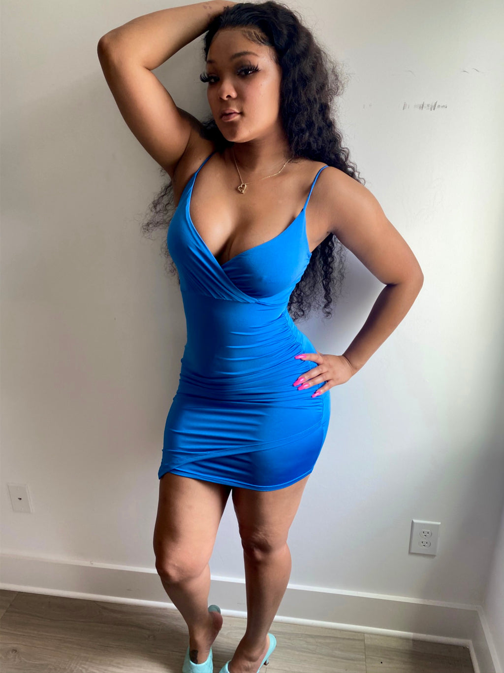 “Blue Mini Dress”